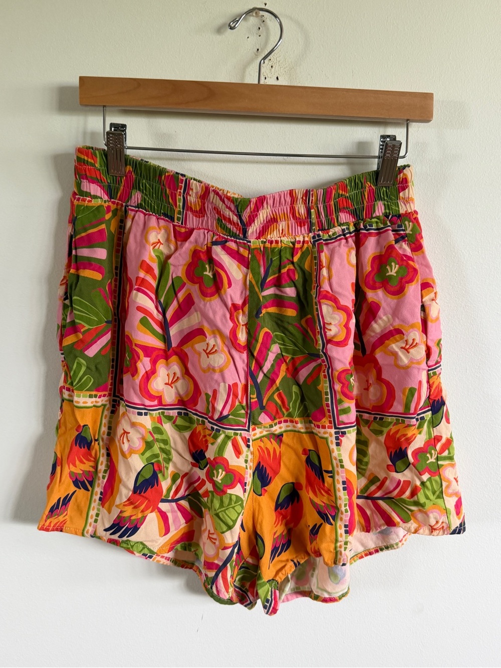 Resort By Label of Love Women’s Bermuda Shorts Floral Summer tropical large